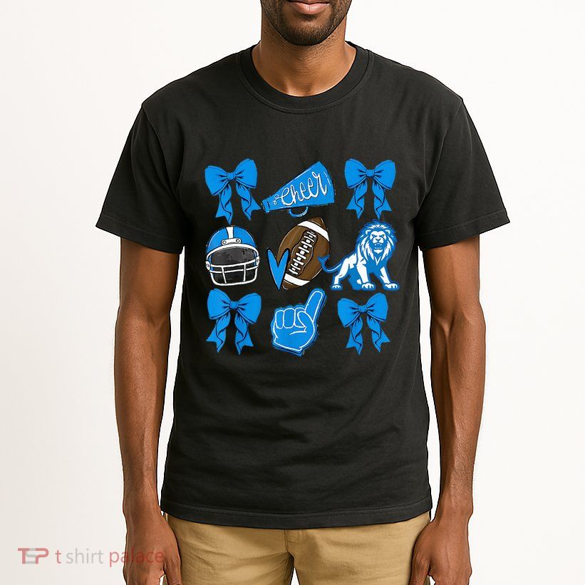 Detroit Fan Mashup Football Cheer Tall T-Shirt