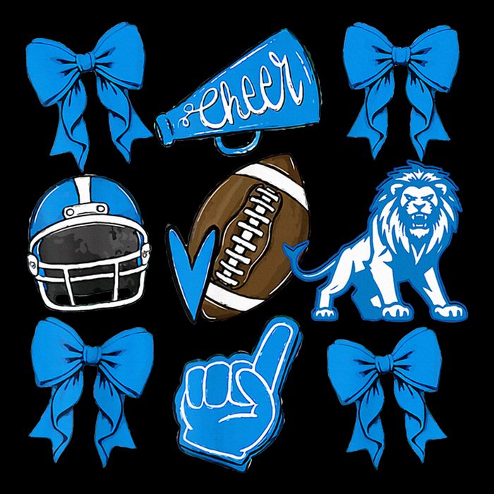 Detroit Fan Mashup Football Cheer Mug