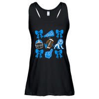 Detroit Fan Mashup Football Cheer Ladies Essential Flowy Tank