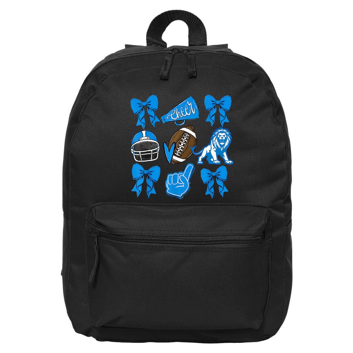 Detroit Fan Mashup Football Cheer 16 in Basic Backpack