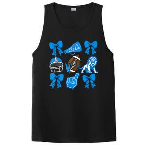 Detroit Fan Mashup Football Cheer PosiCharge Competitor Tank