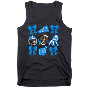 Detroit Fan Mashup Football Cheer Tank Top