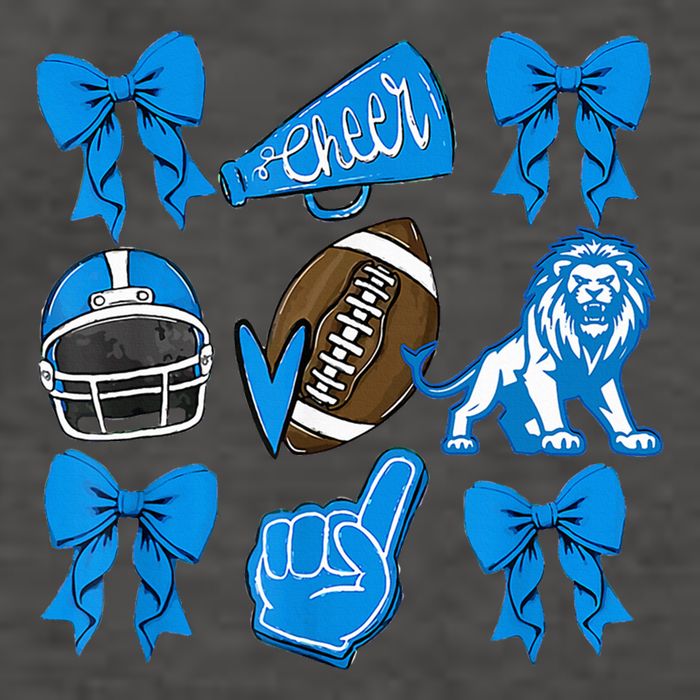 Detroit Fan Mashup Football Cheer Vector Backpack