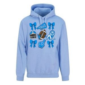 Detroit Fan Mashup Football Cheer Unisex Surf Hoodie