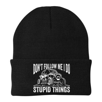 DonT Follow Me I Do Stupid Things Classic Utv Car Driver Beanie