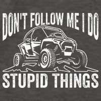 DonT Follow Me I Do Stupid Things Classic Utv Car Driver Vector Backpack