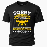 Drone Flying Mode Drone Racing Funny Drone Pilot Funny Gift Cooling Performance Crew T-Shirt