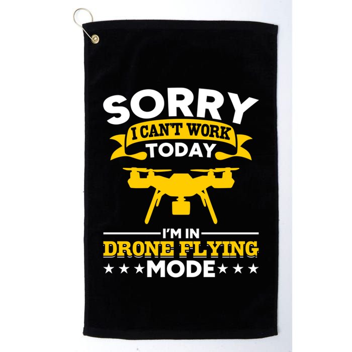 Drone Flying Mode Drone Racing Funny Drone Pilot Funny Gift Golf Towel