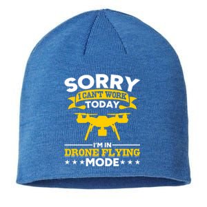 Drone Flying Mode Drone Racing Funny Drone Pilot Funny Gift Sustainable Beanie