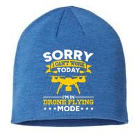 Drone Flying Mode Drone Racing Funny Drone Pilot Funny Gift Sustainable Beanie