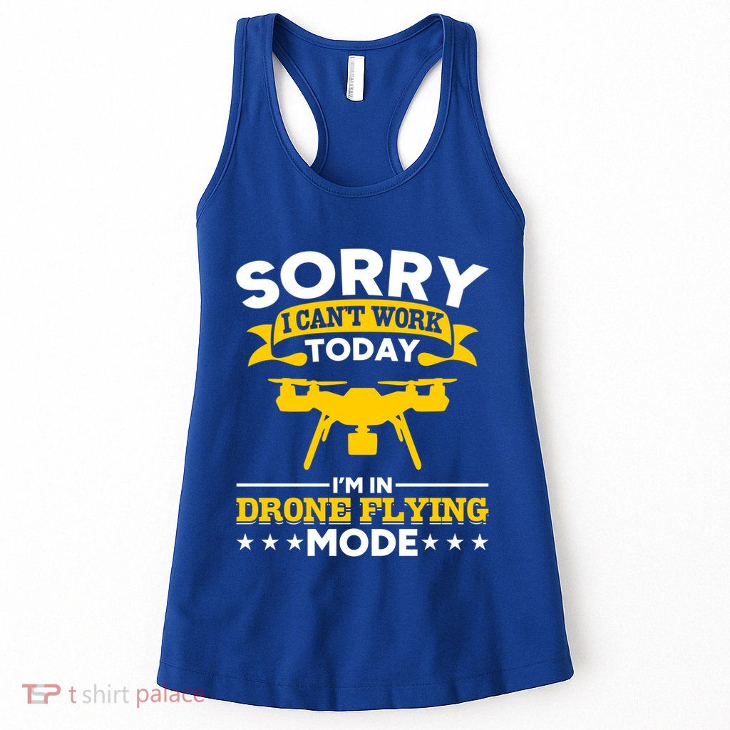 Drone Flying Mode Drone Racing Funny Drone Pilot Funny Gift Womens Tank Top