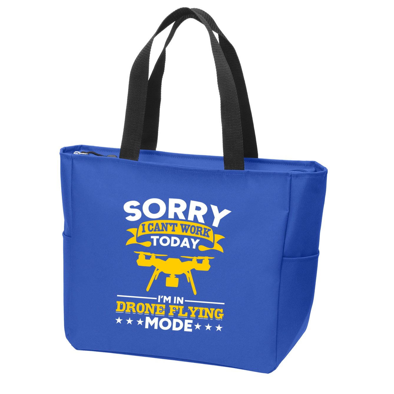 Drone Flying Mode Drone Racing Funny Drone Pilot Funny Gift Zip Tote Bag