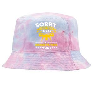 Drone Flying Mode Drone Racing Funny Drone Pilot Funny Gift Tie-Dyed Bucket Hat