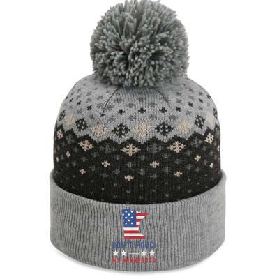 Don't Fauci My Minnesota USA Flag American Patriot Funny The Baniff Cuffed Pom Beanie