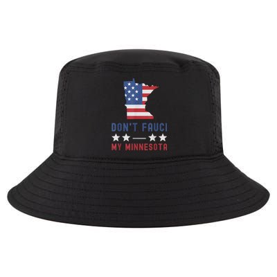 Don't Fauci My Minnesota USA Flag American Patriot Funny Cool Comfort Performance Bucket Hat