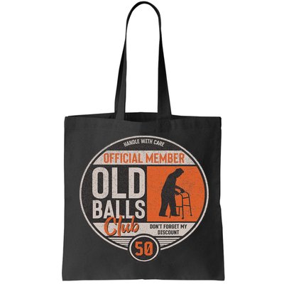 Don't Forget My Discount Funny Senior Citizen 50th Birthday Bag
