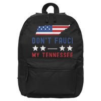 Don't Fauci My Tennessee USA Flag American Patriot Funny 16 in Basic Backpack