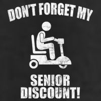 Don't Forget My Senior Discount Funny Hat