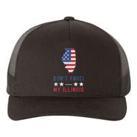 Don't Fauci My Illinois USA Flag American Patriot Funny Yupoong Adult 5-Panel Trucker Hat