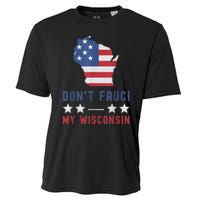 Don't Fauci My Wisconsin USA Flag American Patriot Funny Cooling Performance Crew T-Shirt