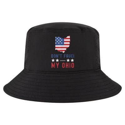 Don't Fauci My Ohio USA Flag American Patriot Funny Cool Comfort Performance Bucket Hat