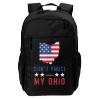 Don't Fauci My Ohio USA Flag American Patriot Funny Daily Commute Backpack