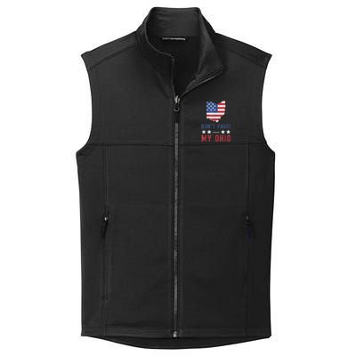 Don't Fauci My Ohio USA Flag American Patriot Funny Collective Smooth Fleece Vest