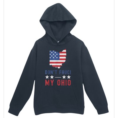 Don't Fauci My Ohio USA Flag American Patriot Funny Urban Pullover Hoodie