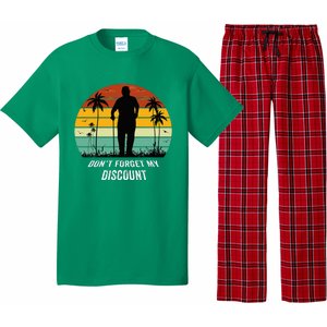 DonT Forget My Discount Funny Old People Quote Pajama Set