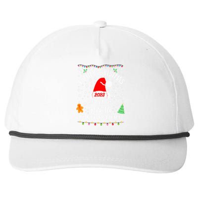 Dysfunctional Funny Matching Family Christmas Pajamas XMas  Snapback Five-Panel Rope Hat