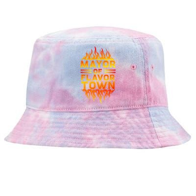 Design For Mayor Of Flavor Town Tie-Dyed Bucket Hat