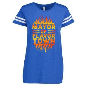 Design For Mayor Of Flavor Town Enza Ladies Jersey Football T-Shirt