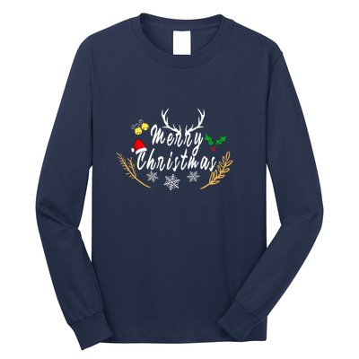 Design For Merry Christmas Long Sleeve Shirt