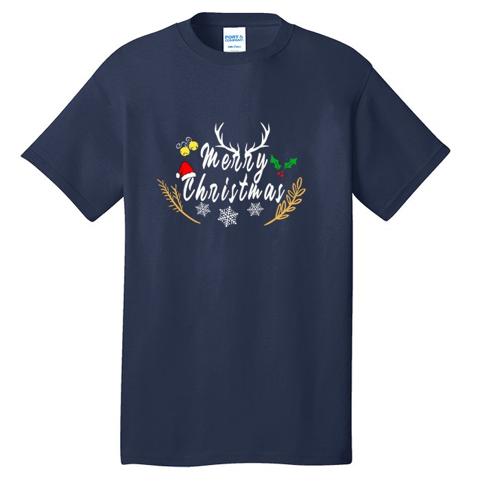 Design For Merry Christmas Tall T-Shirt