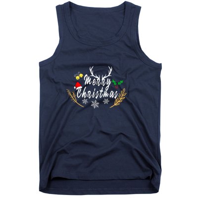 Design For Merry Christmas Tank Top