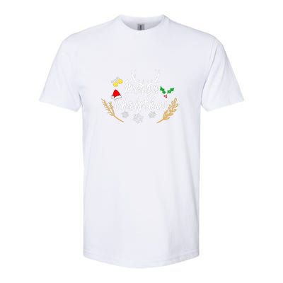 Design For Merry Christmas Softstyle CVC T-Shirt