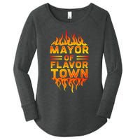 Design For Mayor Of Flavor Town Women's Perfect Tri Tunic Long Sleeve Shirt