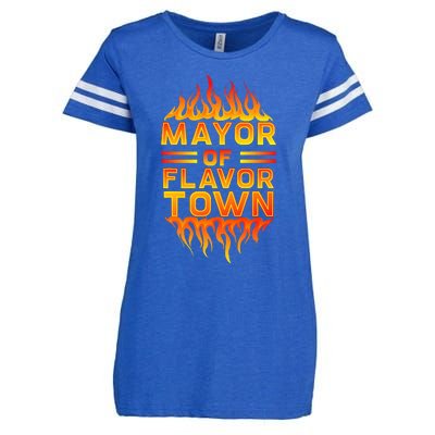 Design For Mayor Of Flavor Town Enza Ladies Jersey Football T-Shirt