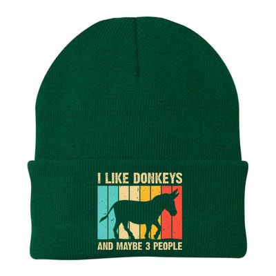 Donkey For Mule Equine Horse Knit Cap Winter Beanie