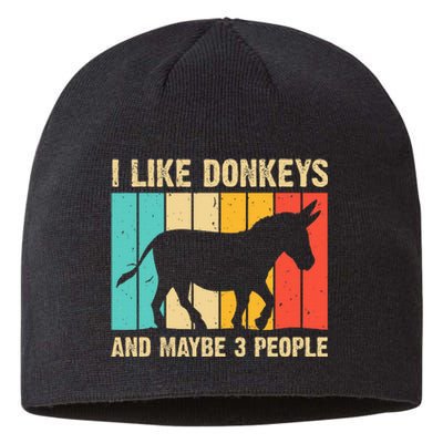 Donkey For Mule Equine Horse Sustainable Beanie