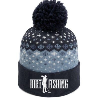 Dirt Fishing Metal Detecting Treasure Hunting Detectorist The Baniff Cuffed Pom Beanie