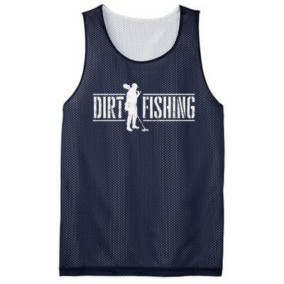 Dirt Fishing Metal Detecting Treasure Hunting Detectorist Mesh Reversible Basketball Jersey Tank