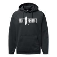 Dirt Fishing Metal Detecting Treasure Hunting Detectorist Performance Fleece Hoodie