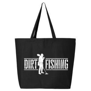 Dirt Fishing Metal Detecting Treasure Hunting Detectorist 25L Jumbo Tote