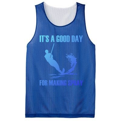 Day For Making Spray Ski Rope Water Skiing Gift Mesh Reversible Basketball Jersey Tank