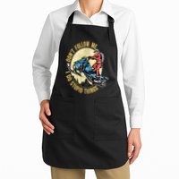 Don't Follow Me I Do Stupid Things Snowmobile Motor Sled Apron