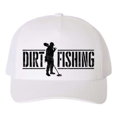 Dirt Fishing Metal Detecting Treasure Hunting Detectorist Yupoong Adult 5-Panel Trucker Hat