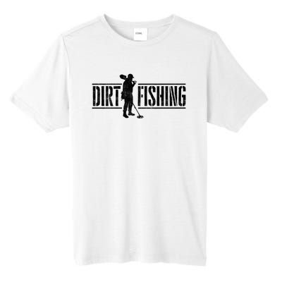 Dirt Fishing Metal Detecting Treasure Hunting Detectorist Tall Fusion ChromaSoft Performance T-Shirt