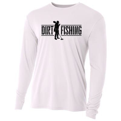 Dirt Fishing Metal Detecting Treasure Hunting Detectorist Cooling Performance Long Sleeve Crew