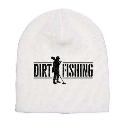 Dirt Fishing Metal Detecting Treasure Hunting Detectorist Short Acrylic Beanie